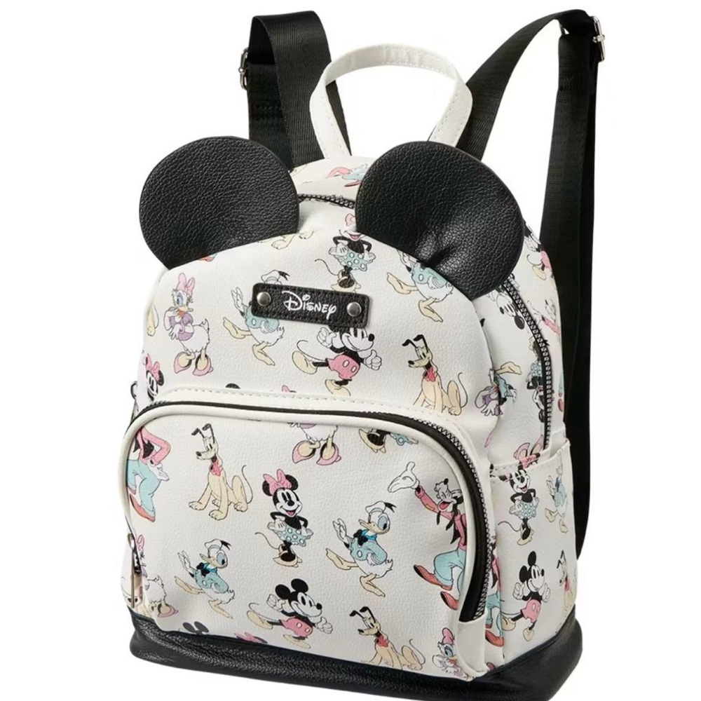 Disney Black and White Mickey Mouse Mini Backpack